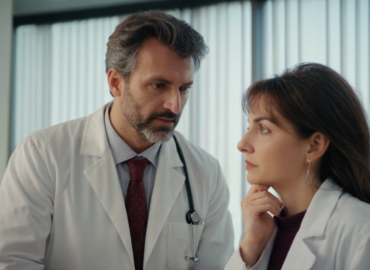 Szpitalne komisje etyczne w opiece zdrowotnej krajów demokratycznych . Na zdjęciu dyskusja między lekarzami.